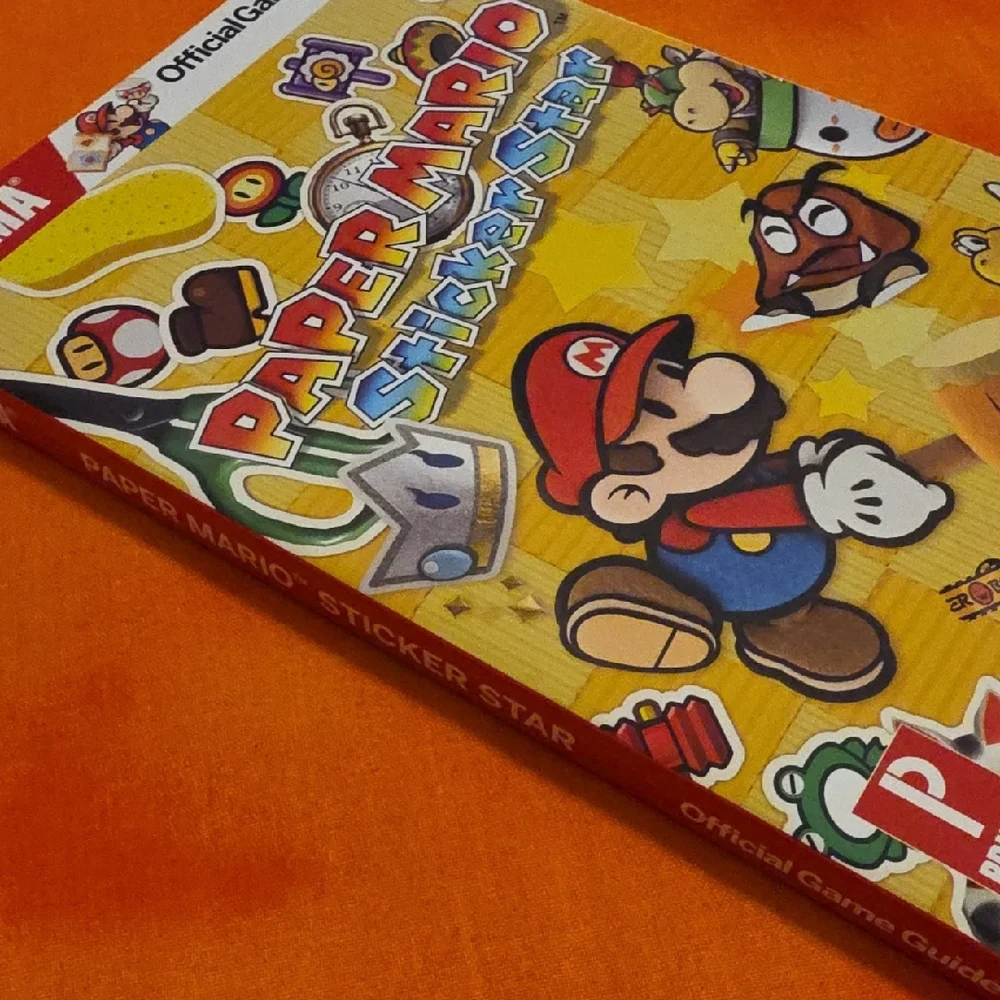 Paper Mario Sticker Star Official Game Guide Paperback Nintendo